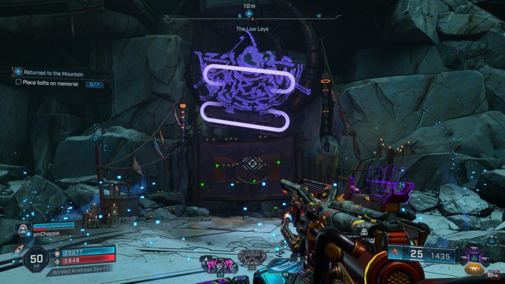 memorial where you'll place all the bolts