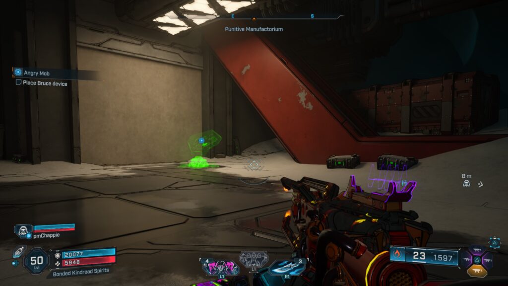 where to place bruce device