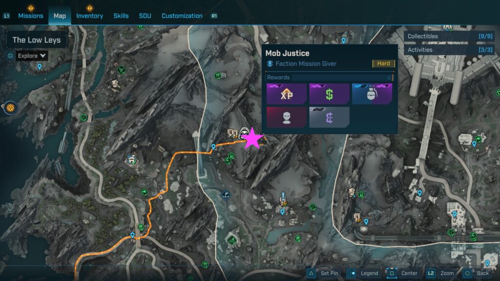 borderlands 4 mob justice faction mission
