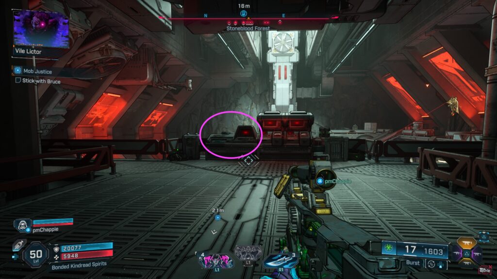 echo log stoneblood forest borderlands 4