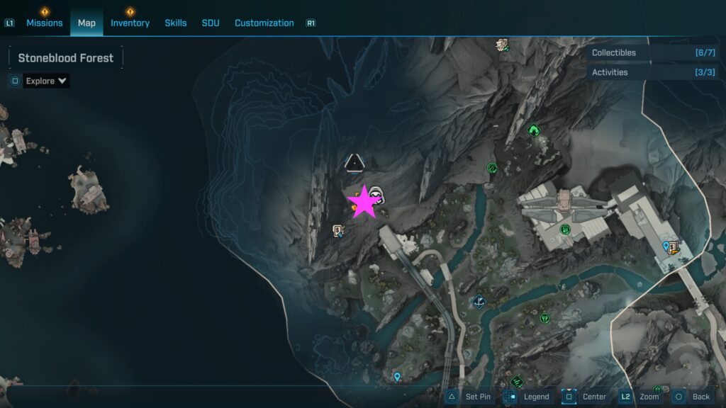 stoneblood forest echo log