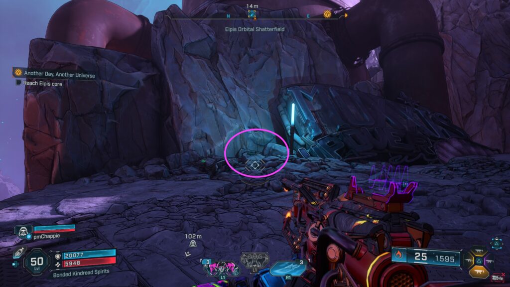 Elpis Orbital Shatterfield echo log