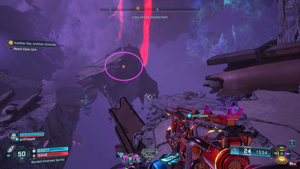 vault symbol Elpis Orbital Shatterfield