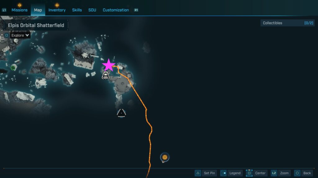 echo log Elpis Orbital Shatterfield