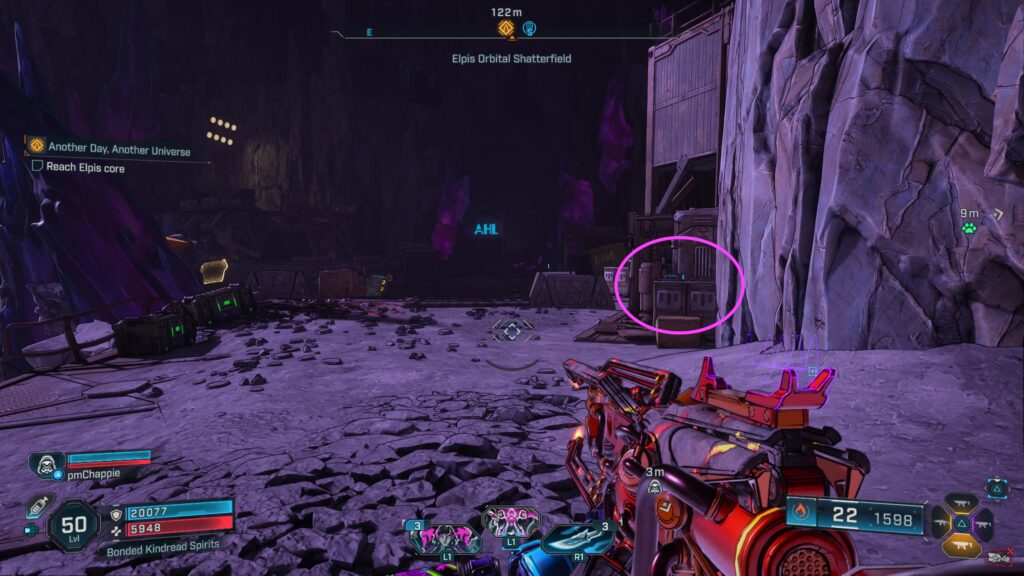 Elpis Orbital Shatterfield echo log