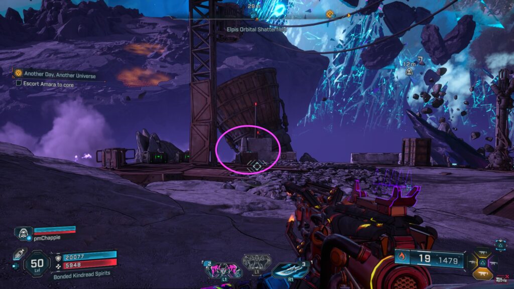 echo log Elpis Orbital Shatterfield borderlands 4