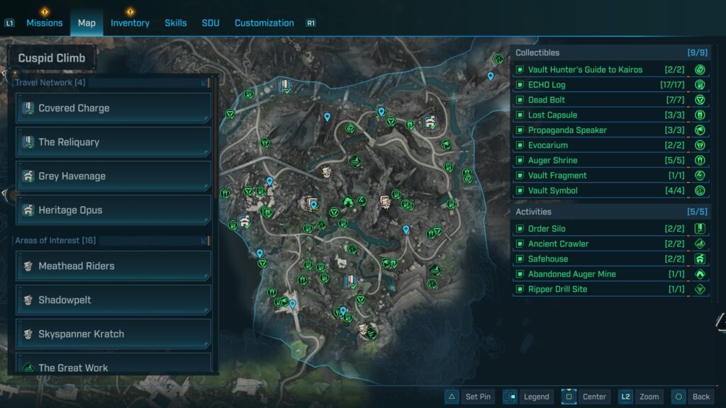 Terminus Range - Cuspid Climb collectibles