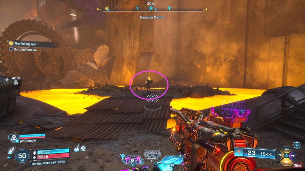 evocarium carcadia district