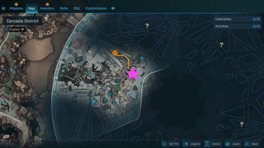 echo log carcadia district