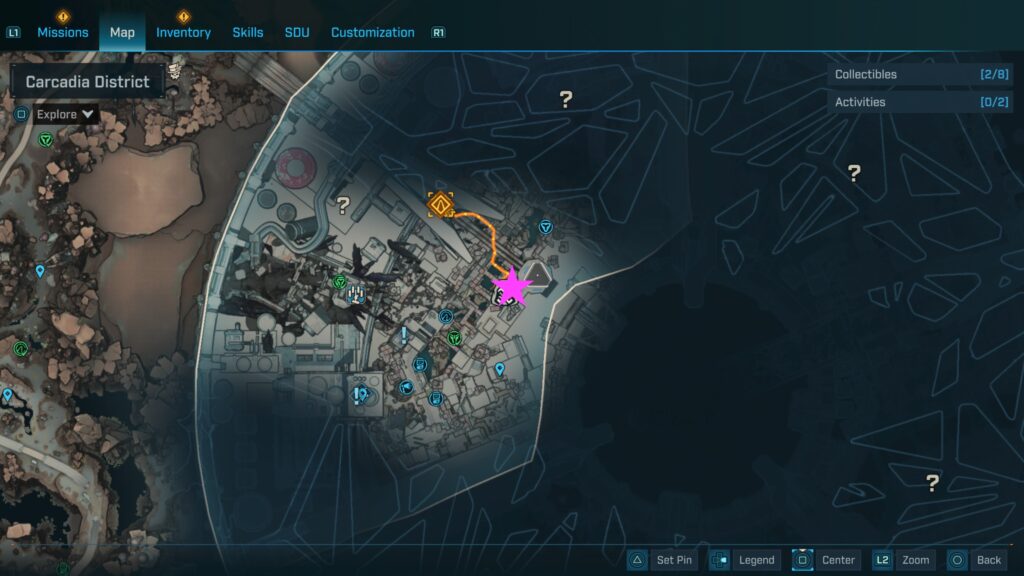 carcadia district lost capsule