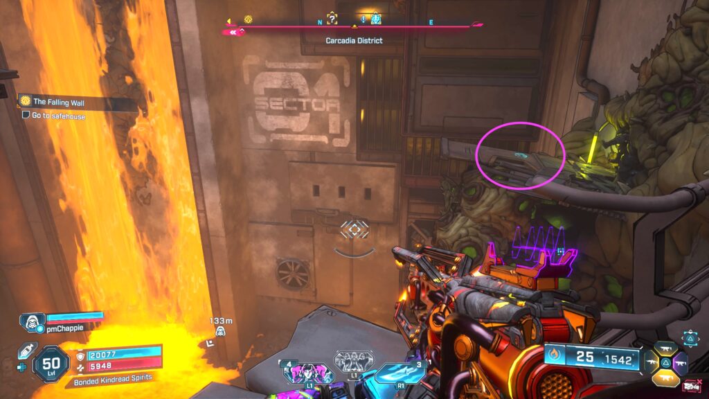 dead bolt carcadia district