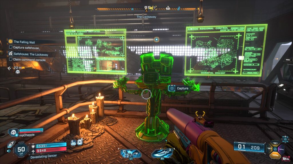 capture the lockaway safehouse in carcadia district