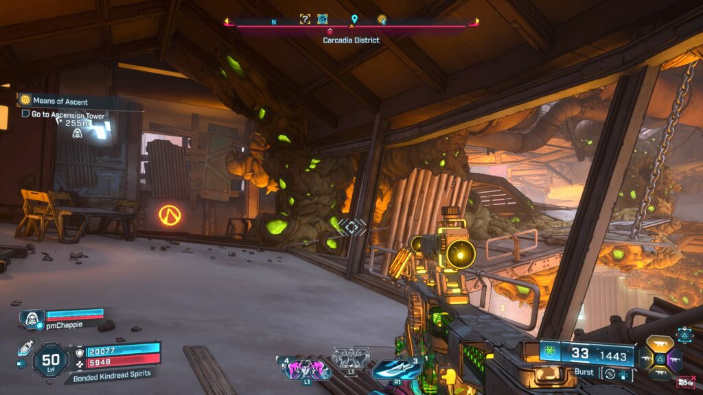 vault symbol carcadia district