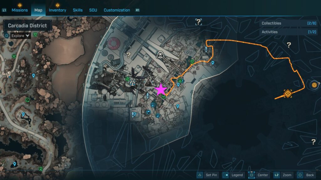 carcadia district vault symbol