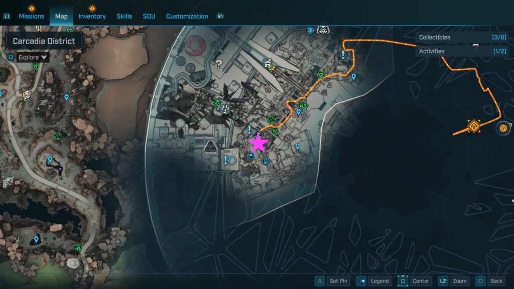 echo log carcadia district