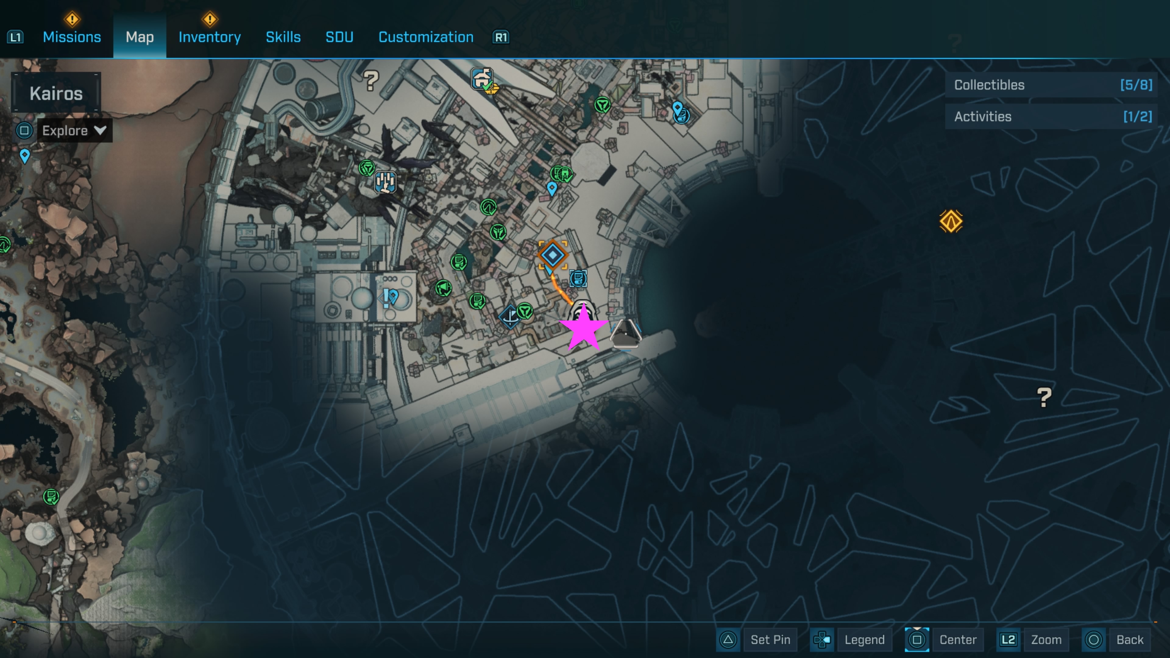 vault symbol carcadia district