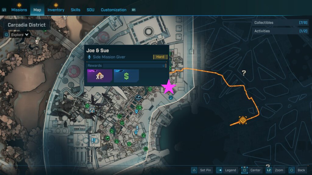 borderlands 4 Joe & Sue side mission