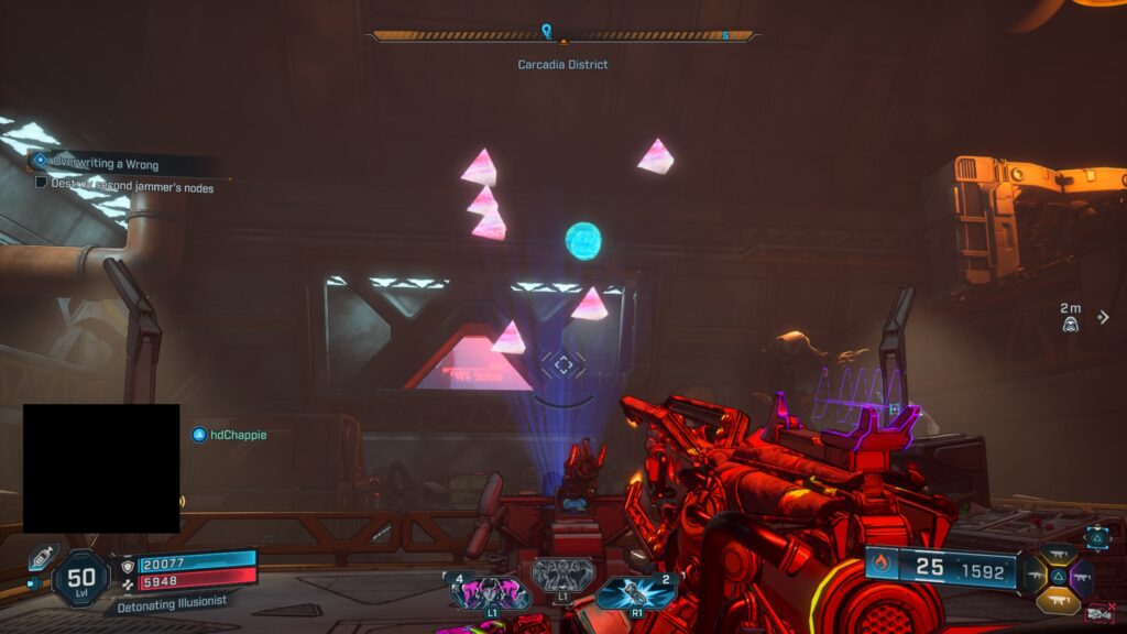 how to disrupt the nodes at first jammer