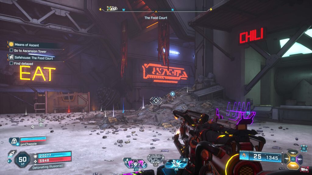 the food court safehouse datapad