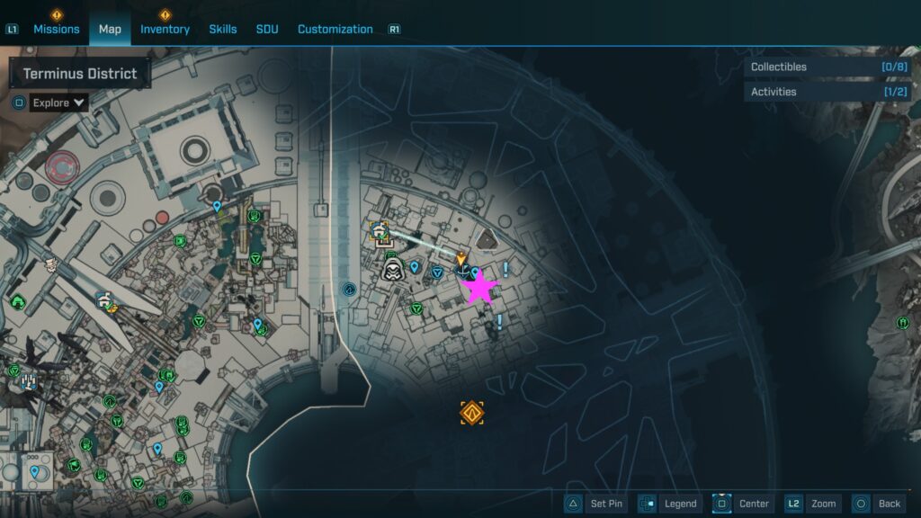 lost capsule terminus district