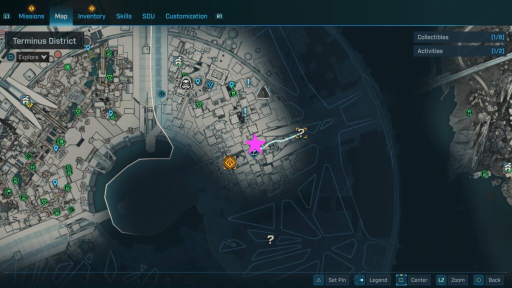 vault hunter's Guide terminus district