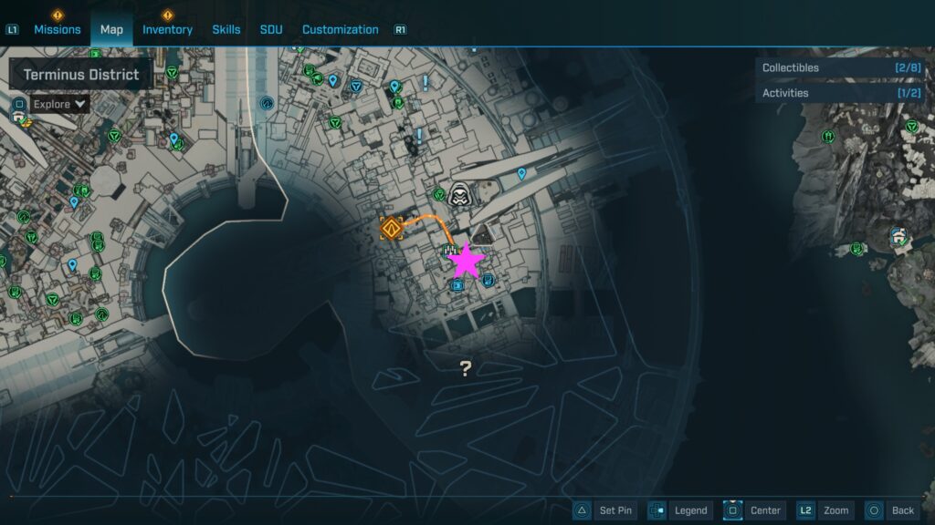 terminus district vault symbol