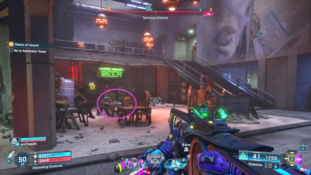 echo log Borderlands 4: Dominion - Terminus District collectibles