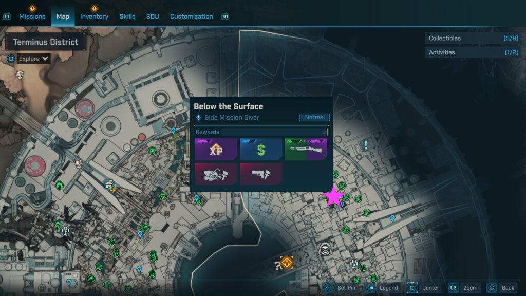 borderlands 4 Below the Surface side mission