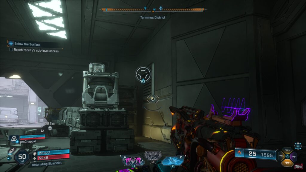 Below the Surface how to reach facility's sub level access