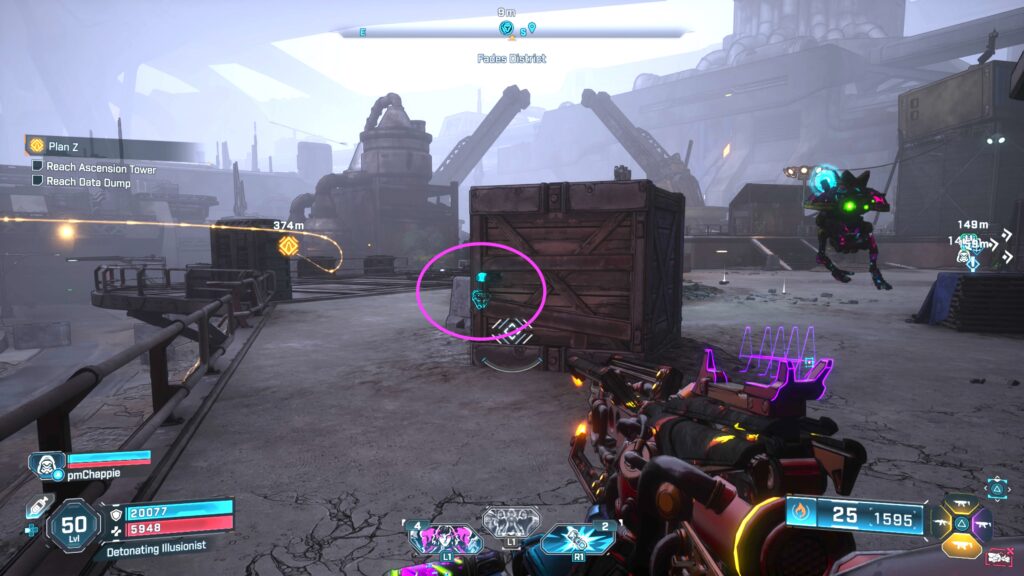 vault hunter's guide fades district