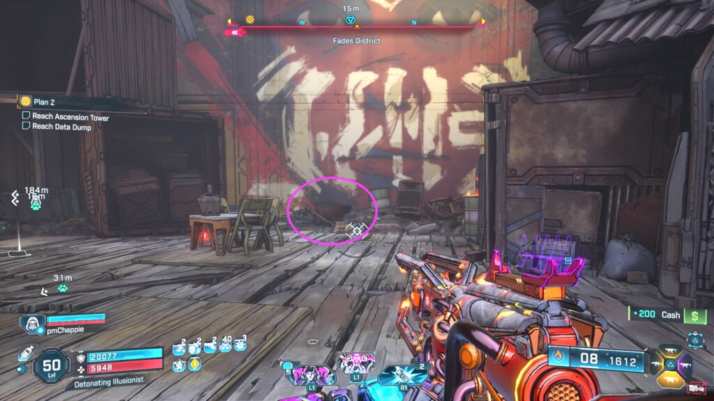 dead bolt fades district