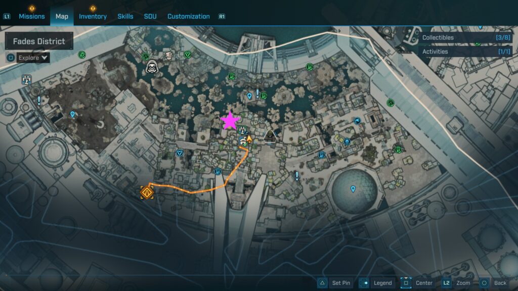 fades district evocarium