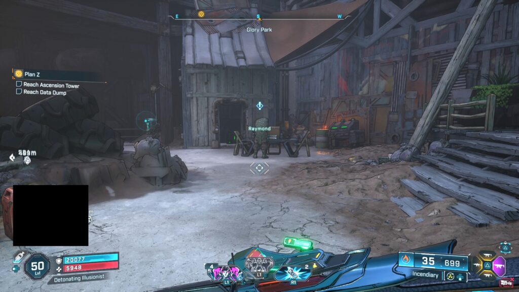 Old Raymond borderlands 4