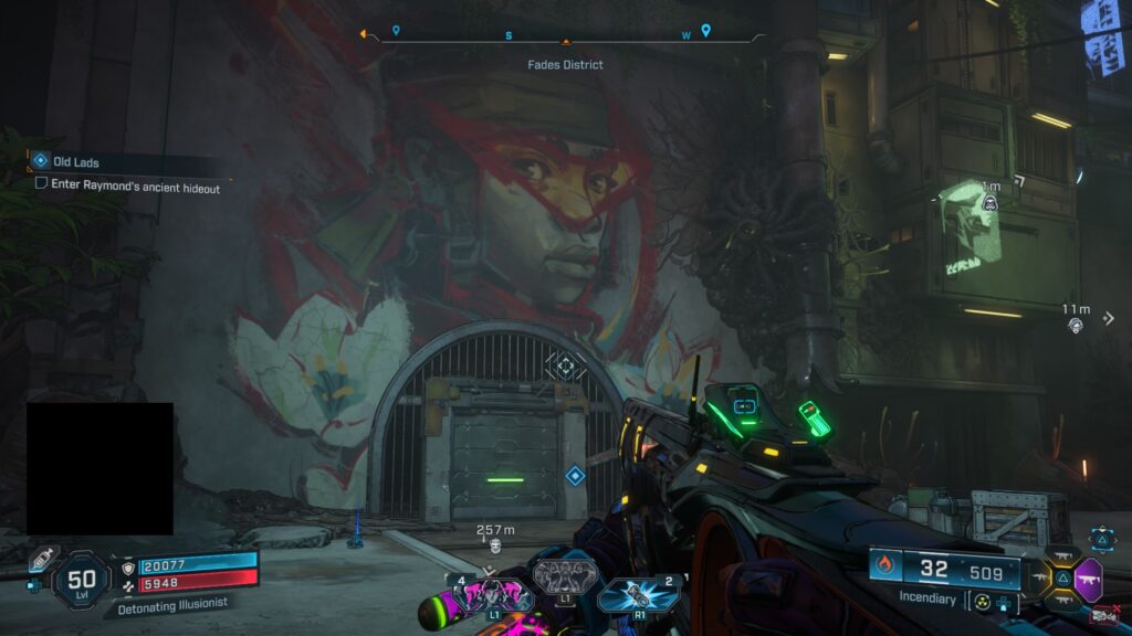 raymond's ancient hideout