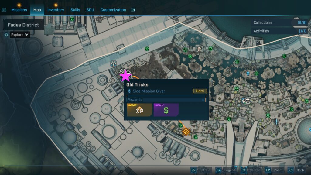 borderlands 4 old tricks side mission