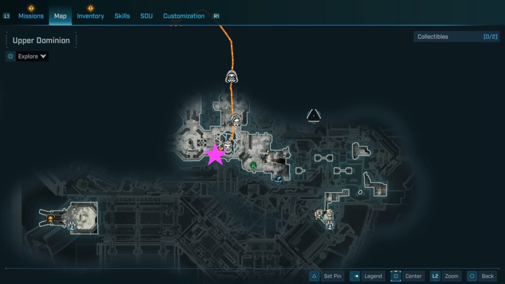 Upper Dominion vault symbol