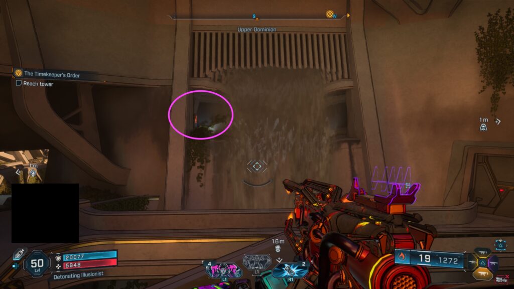 Upper Dominion vault symbol