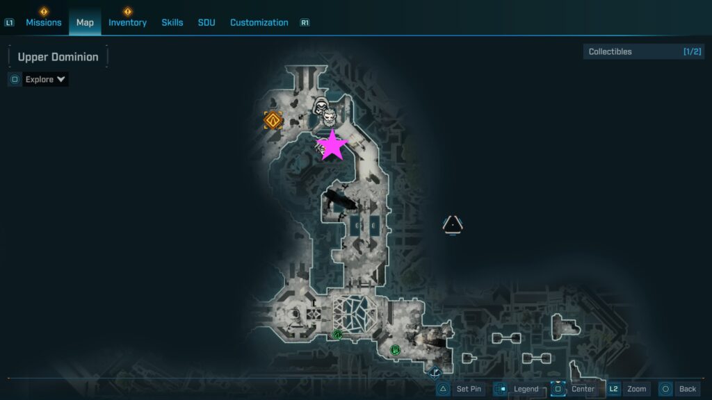 vault symbol Upper Dominion