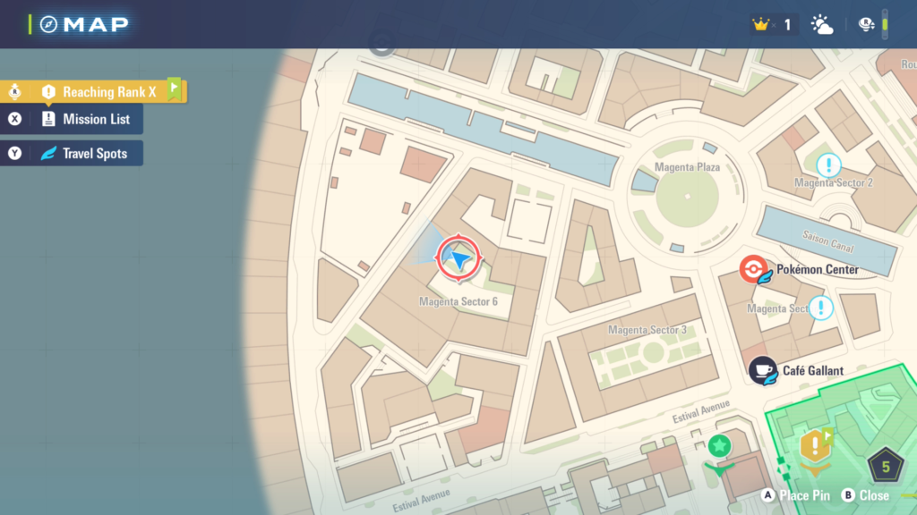 Magenta Sector 6 Pokémon Legends ZA