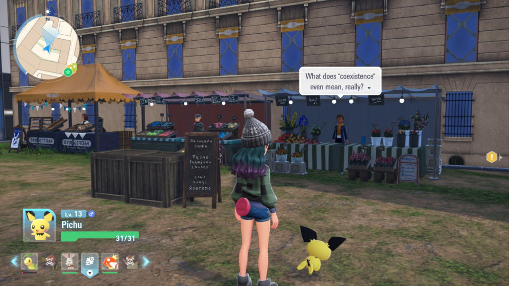 Pokémon Legends ZA Flower Stall
