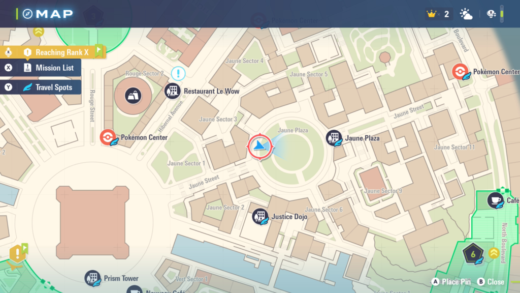 Pokémon Legends Z-A Mints Locations
