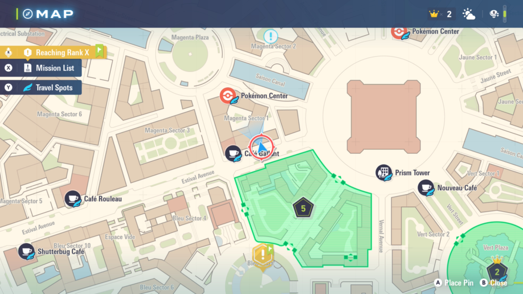 Magenta Area Pokemon Legends ZA