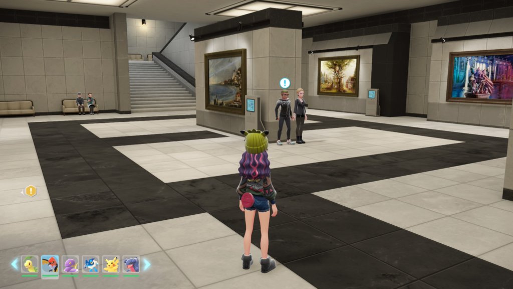 Spewpa in the Museum Pokemon Legends ZA