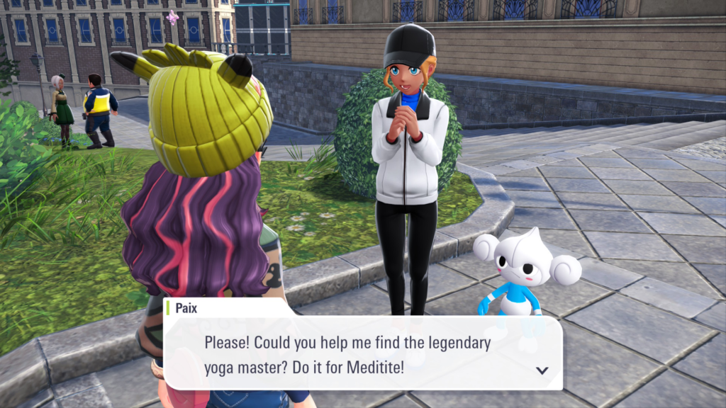 Guidance from a Yoga Master Pokemon Legends ZA