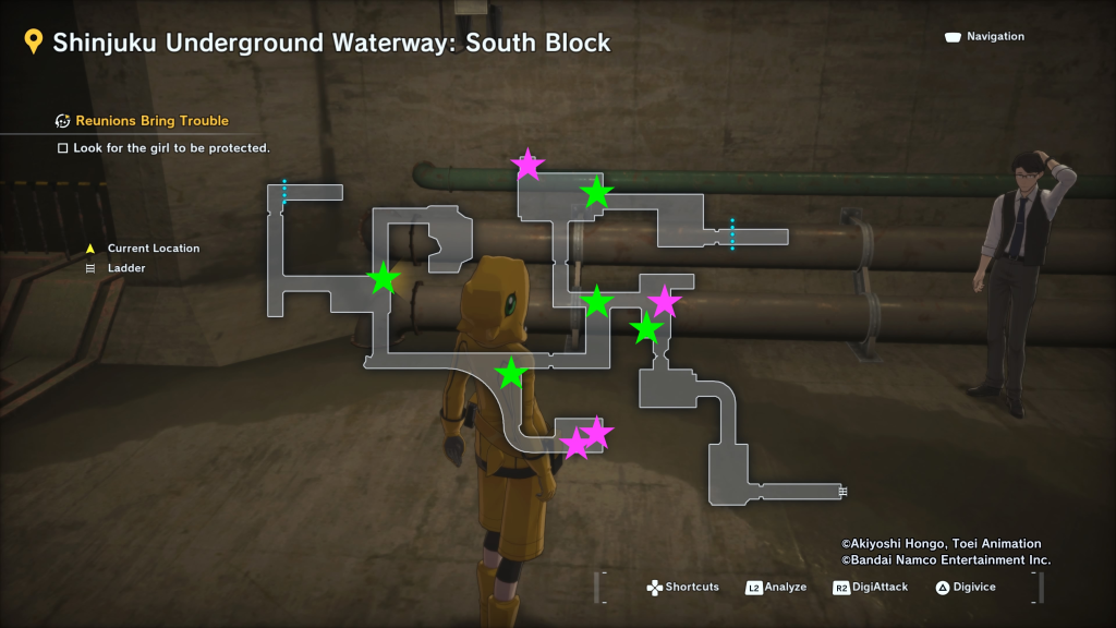 Shinjuku Underground Waterway south Block
