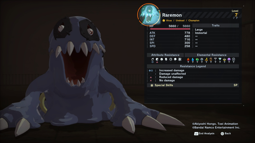 Shinjuku Underground Waterway Boss Fight Raremon
