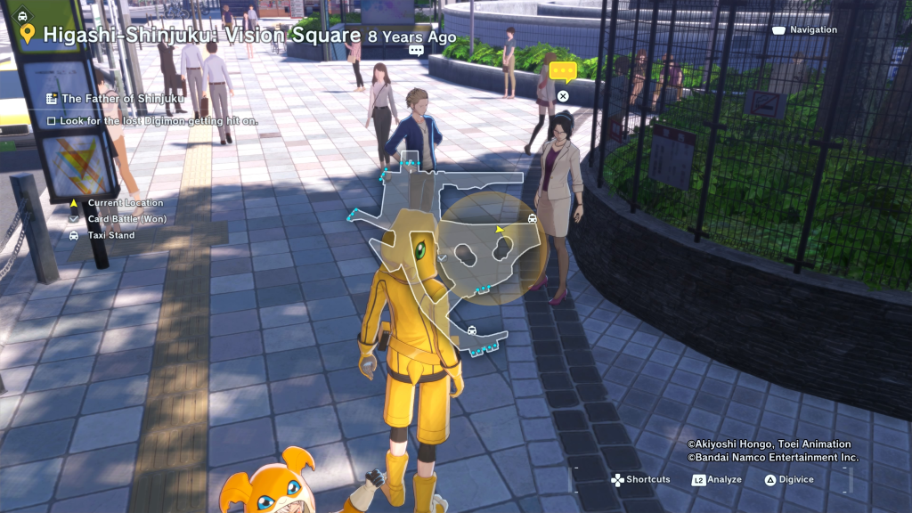 Look for the Lost Digimon Getting Hit On