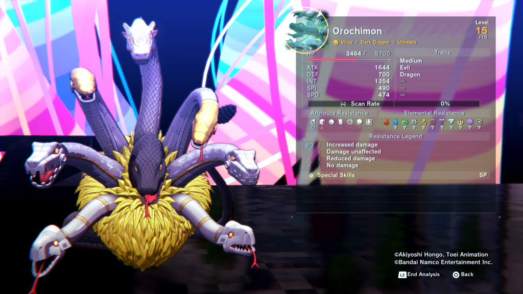 Between the Worlds Boss Fight Orochimon