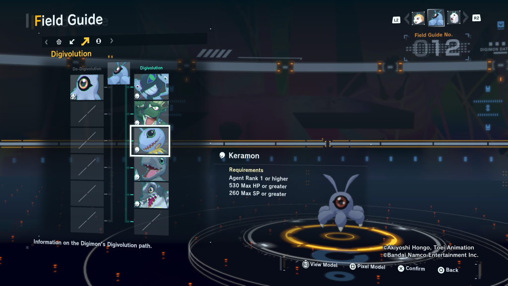 Tsumemon Digivolution
