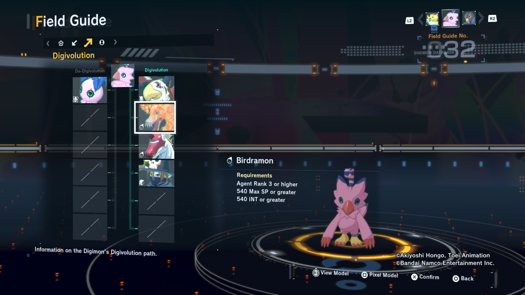 Biyomon Digivolution